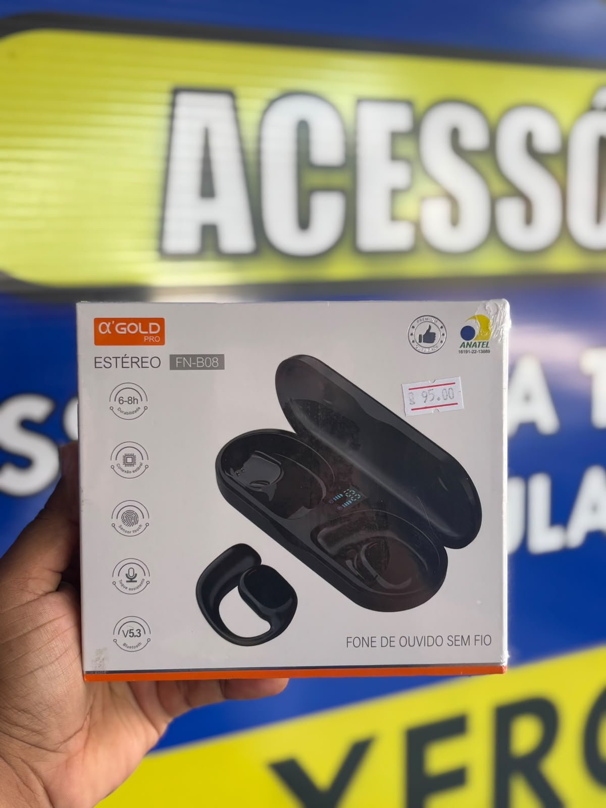 FONE BLUETOOTH A' GOLD PRO FN-B08