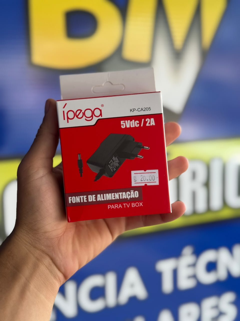FONTE 5V PARA TV BOX ÍPEGA
