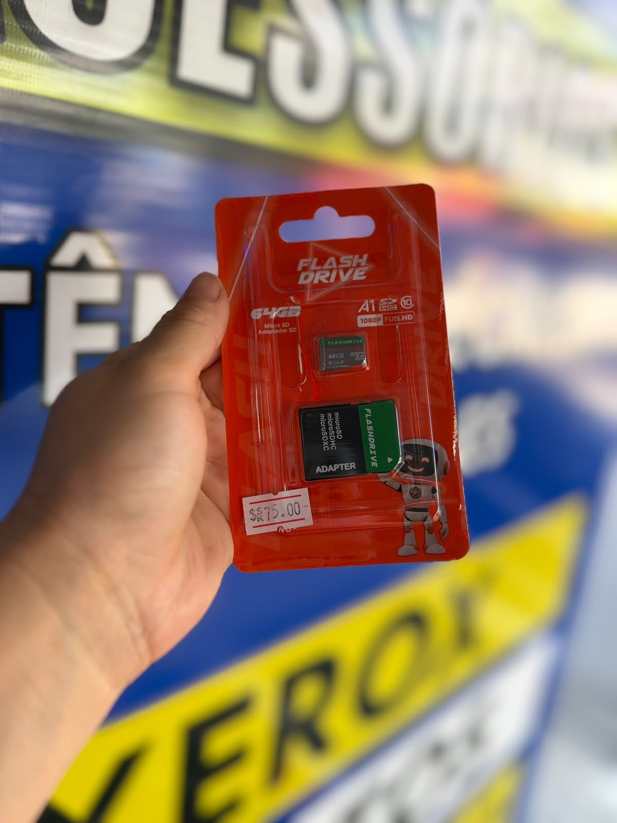 CARTÃO DE MEMÓRIA MASTER DRIVE 64GB