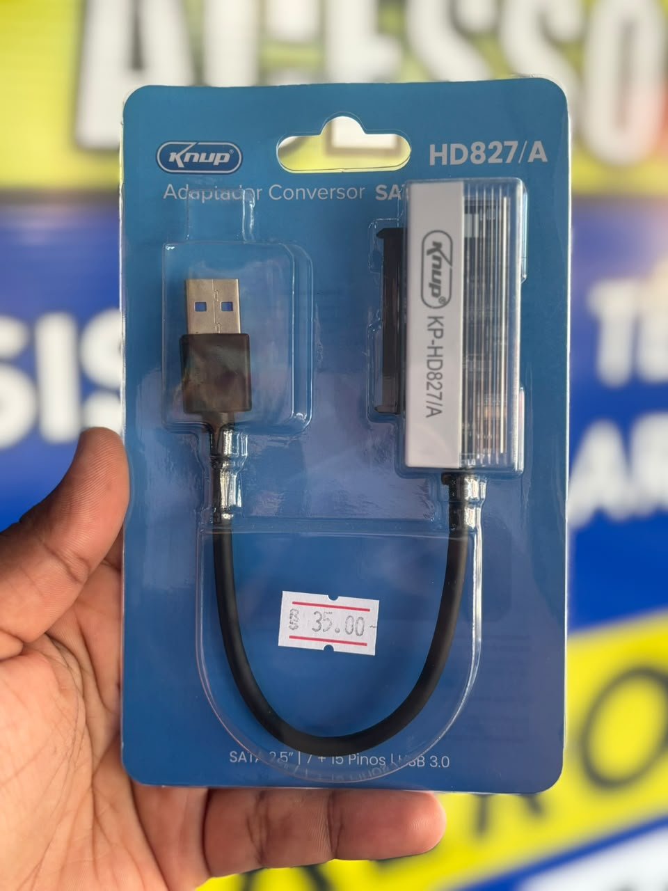 ADAPTADOR CONVERSOR SATA KNUP