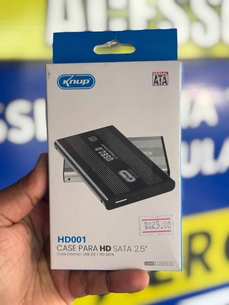 CASE PARA HD SATA 2.5" KNUP