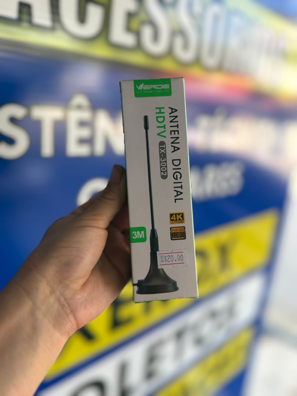 MINI ANTENA TV 3 METROS