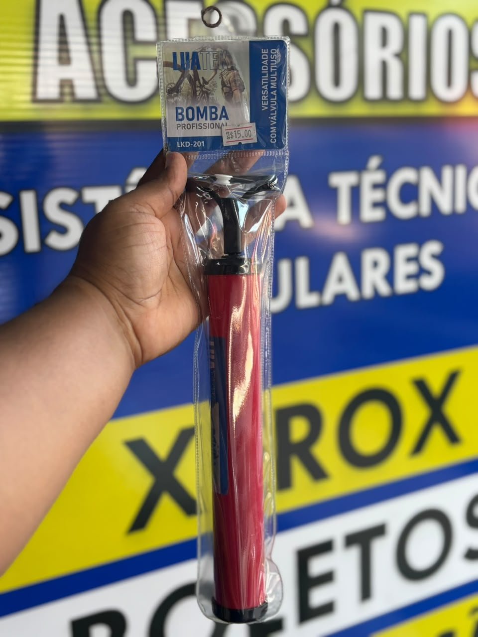 BOMBA DE AR PEQUENA LUATEK