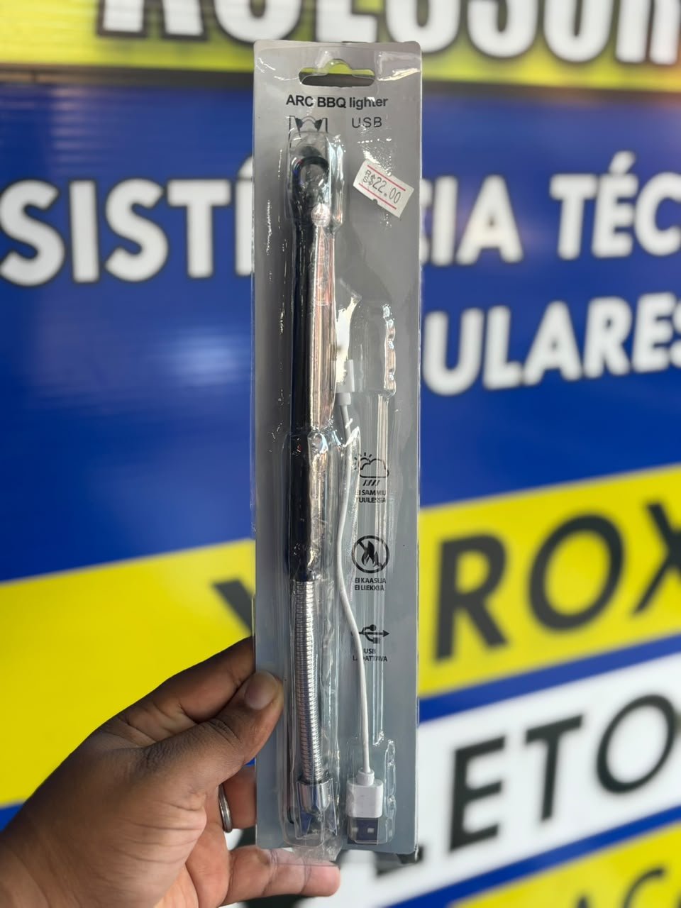 ACENDEDOR DE FOGÃO RECARREGÁVEL