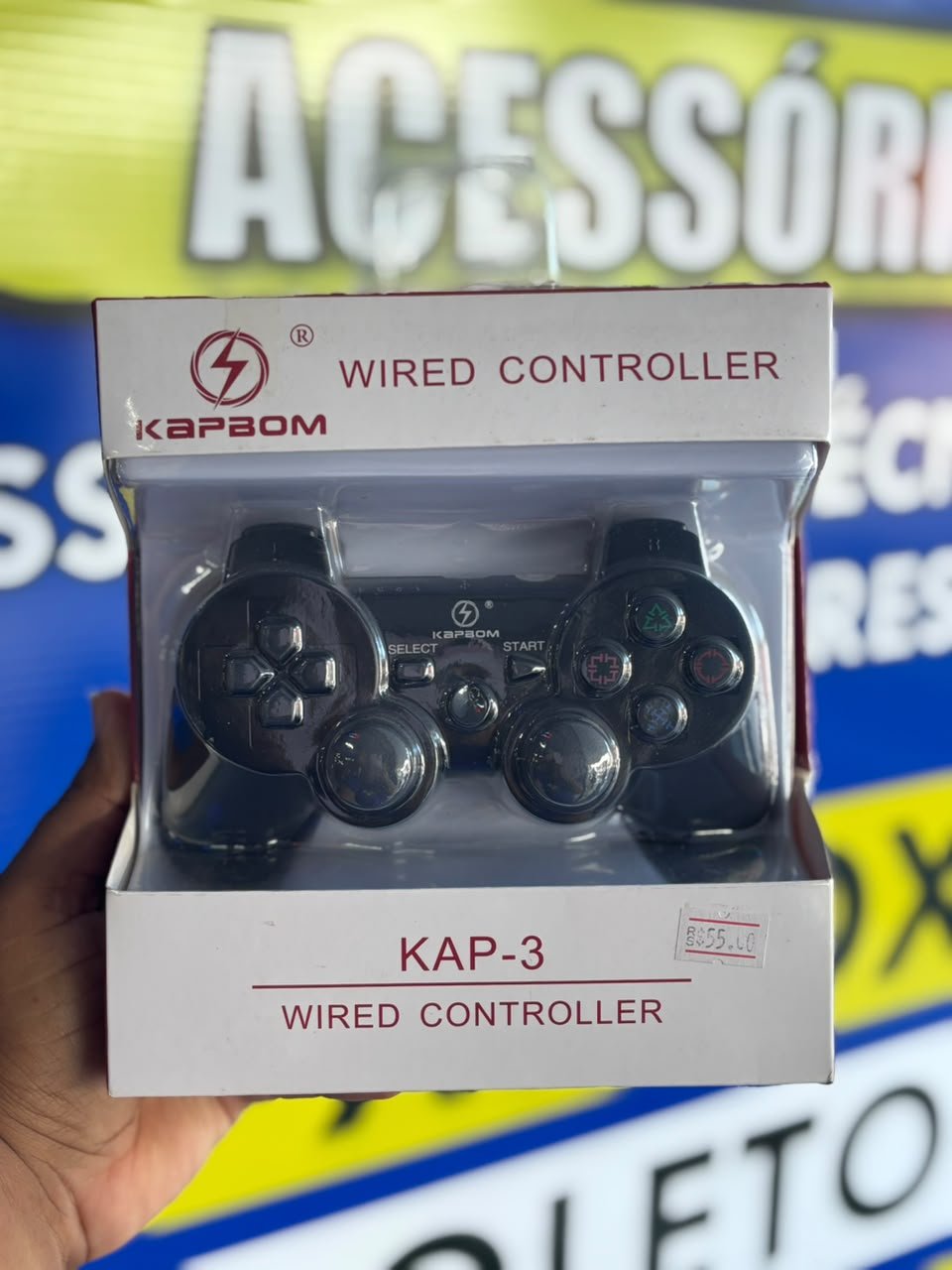 CONTROLE PLAY 3 COM FIO