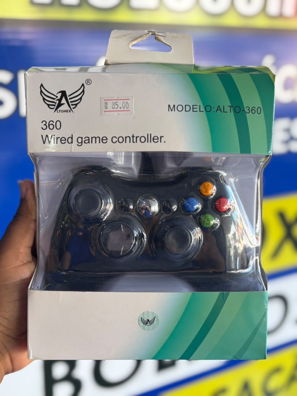 CONTROLE XBOX 360 COM FIO