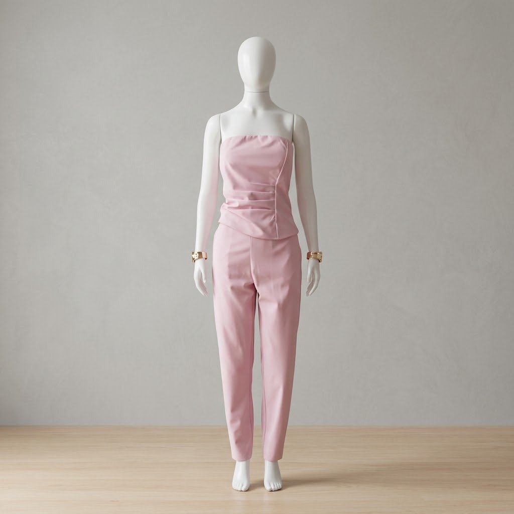 Conjunto rosa premium Secia - imagem do produto