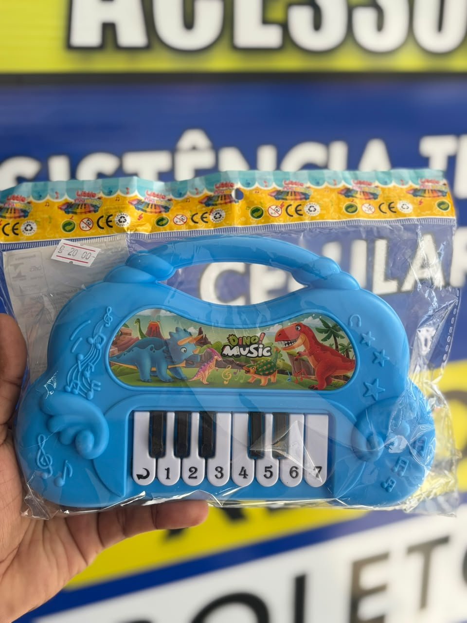 PIANO INFANTIL TECLADO MUSICAL - imagem do produto