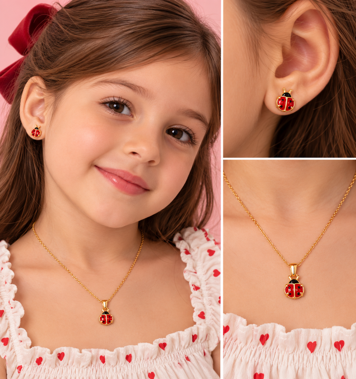 🐞CONJUNTO JOANINHA infantil