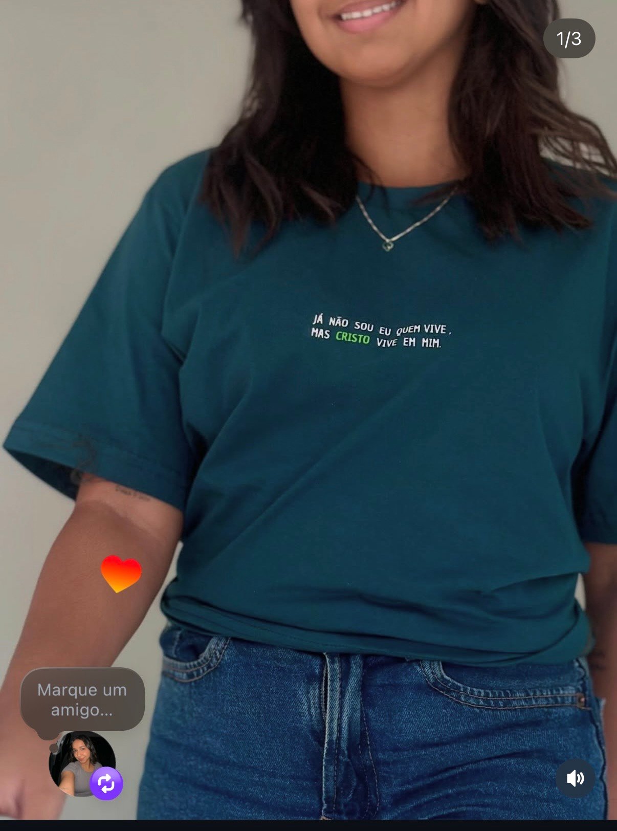 Camisa evangelica - imagem do produto