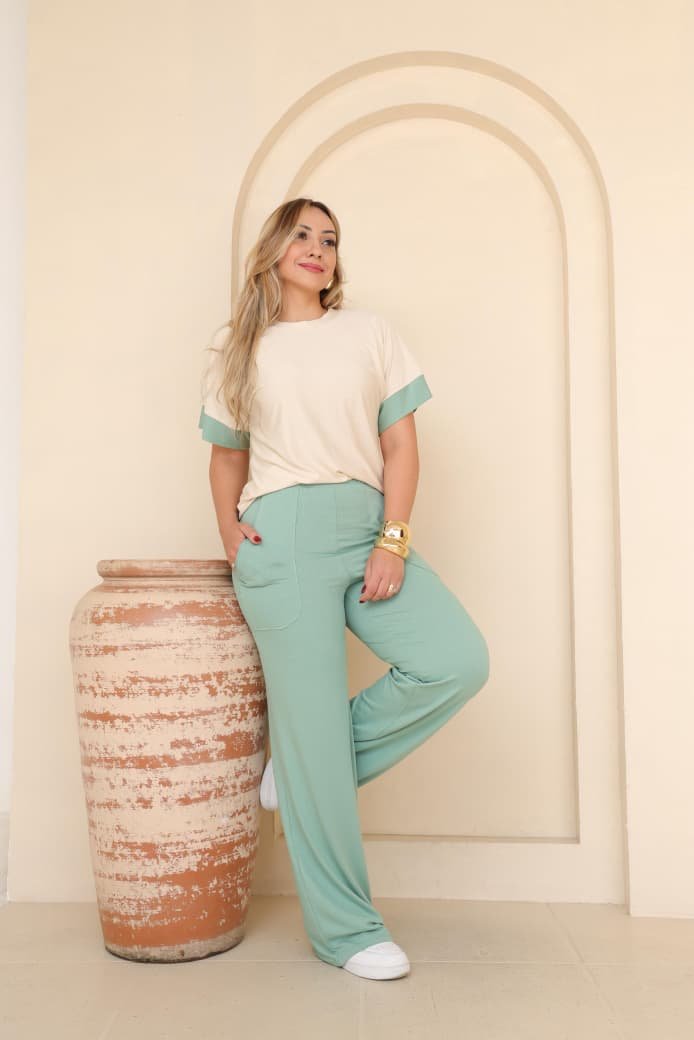 Conjunto de calça malha Premium fler