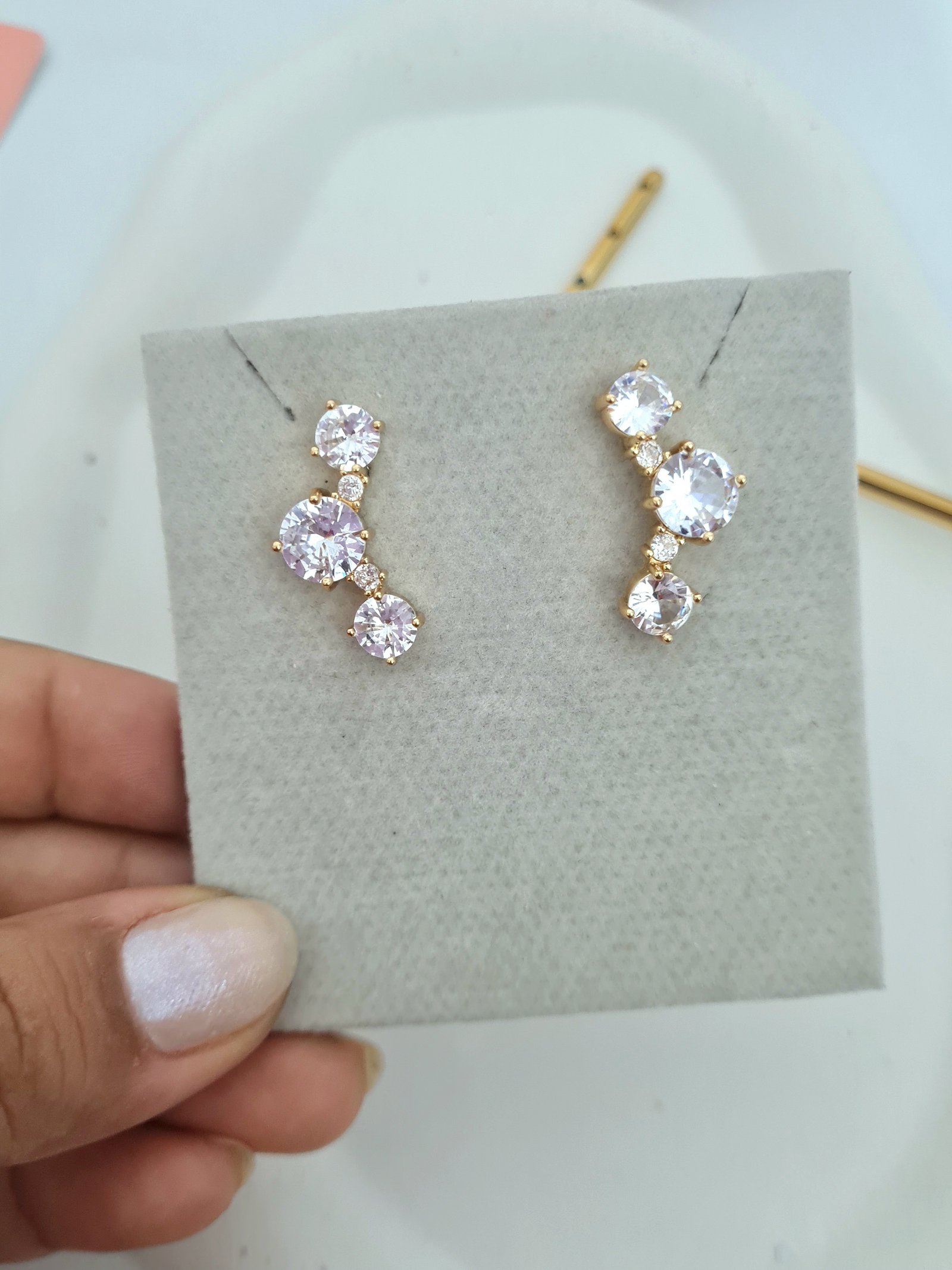 Ear Cuff cristal