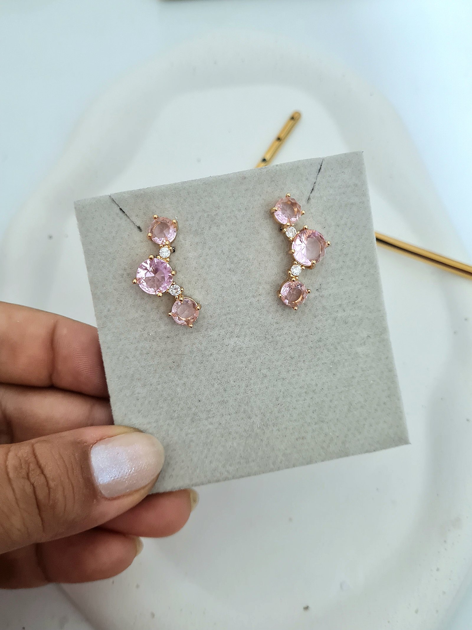 Ear Cuff  Rosé